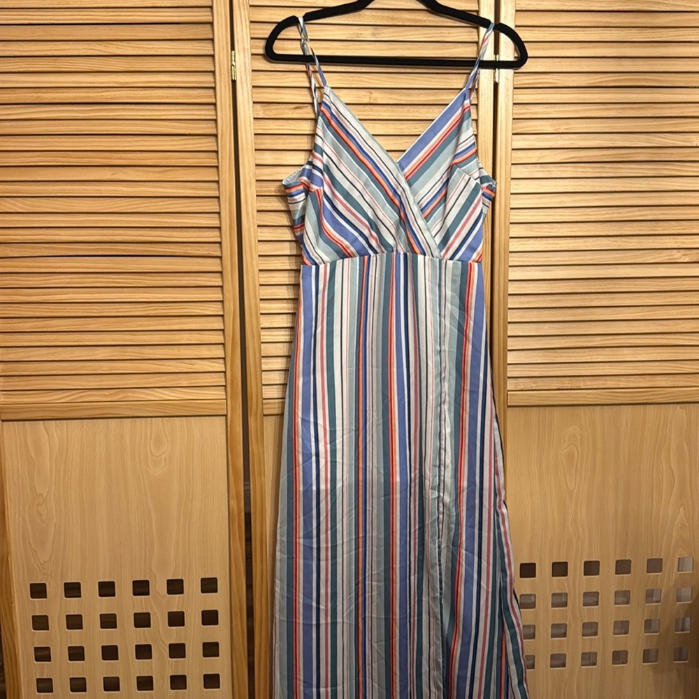 NWT Jack by BB Dakota Striped Maxi Dress